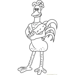 Rocky Free Coloring Page for Kids