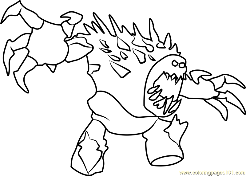 Angry Marshmallow Coloring Page for Kids - Free Frozen Printable