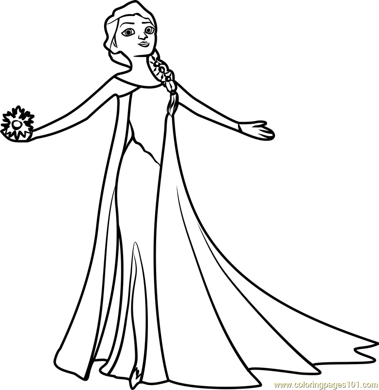 28+ Frozen Coloring Page Templates - Free PNG Format Download