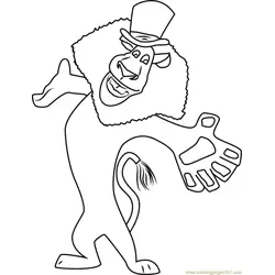 Joyful Alex Free Coloring Page for Kids
