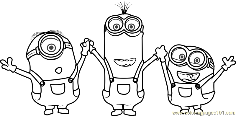 55 Minion Coloring Pages Cartoon  Best HD