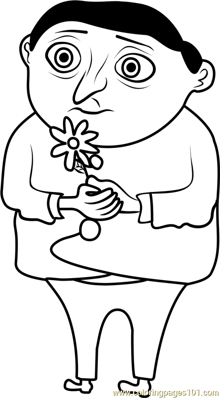 Young Gru Coloring Page for Kids - Free Minions Printable Coloring