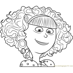 Madge Nelson Free Coloring Page for Kids