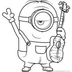 Stuart Free Coloring Page for Kids