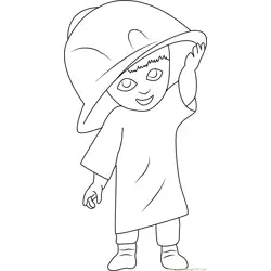 Mary Free Coloring Page for Kids