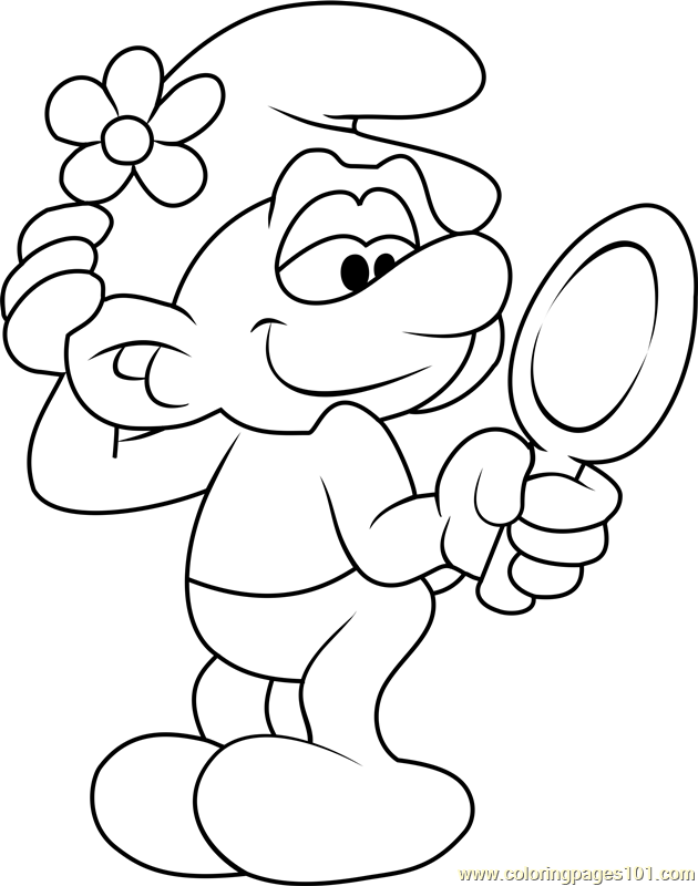 Smurfs The Lost Village Coloring Pages Coloring Pages
