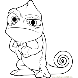 Angry Pascal Free Coloring Page for Kids