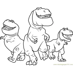 Butch, Nash and Ramsey Free Coloring Page for Kids