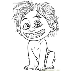 Happy Spot Free Coloring Page for Kids
