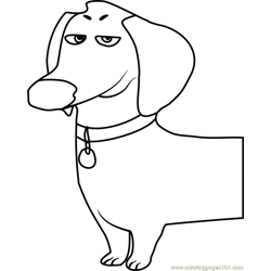 Buddy Free Coloring Page for Kids