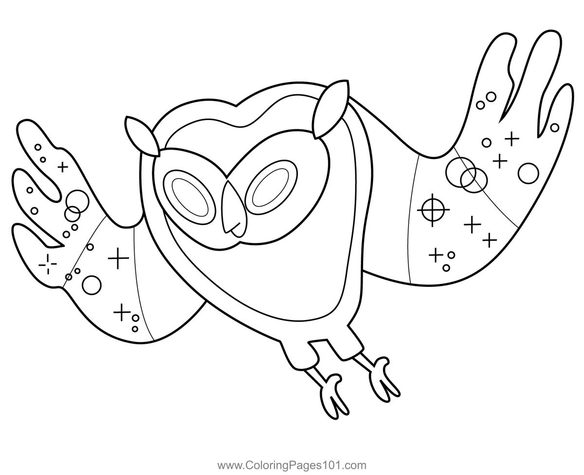 Cosmic Owl Adventure Time