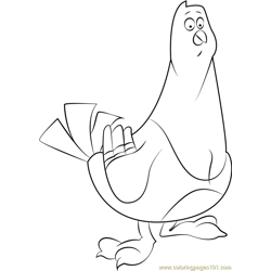 Bobby Free Coloring Page for Kids