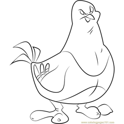 Pesto Free Coloring Page for Kids