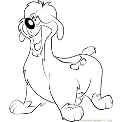 Runt Free Coloring Page for Kids