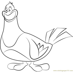 Squit Free Coloring Page for Kids