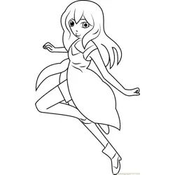 Alice Free Coloring Page for Kids