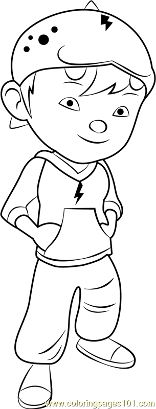 BoBoiBoy Coloring Page - Free BoBoiBoy Coloring Pages ...