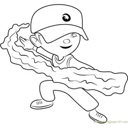 BoBoiBoy Water Free Coloring Page for Kids