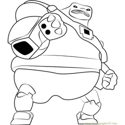 Gaga Naz Free Coloring Page for Kids