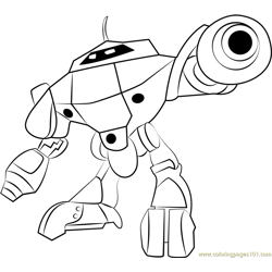 Super Probe Free Coloring Page for Kids