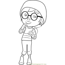 Ying Free Coloring Page for Kids