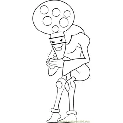 Yoyo Oo Free Coloring Page for Kids
