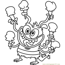 Bunsen Free Coloring Page for Kids