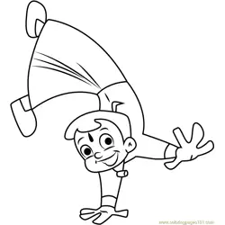 Bheem Free Coloring Page for Kids