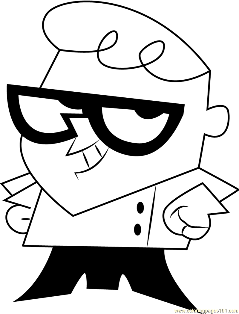 Drawing Dexter Laboratory #50676 (Cartoons) – Printable coloring pages