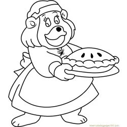 Grammi Gummi Free Coloring Page for Kids