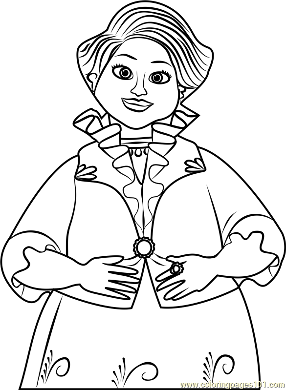 Luisa Coloring Page - Free Elena of Avalor Coloring Pages ...