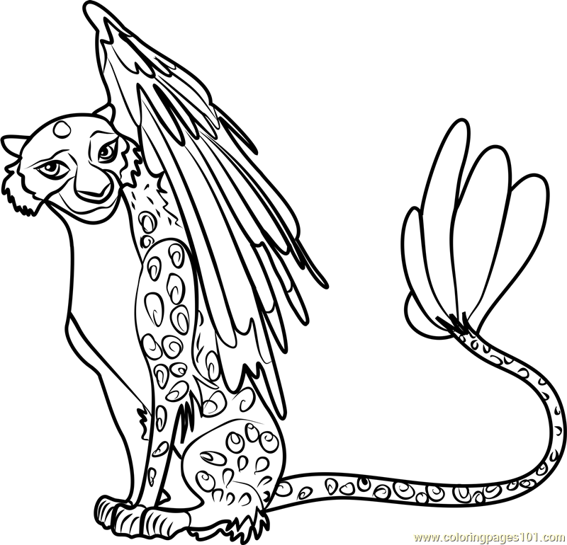 Luna Coloring Page for Kids - Free Elena of Avalor Printable Coloring ...