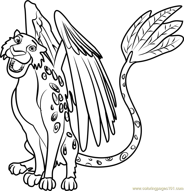 Skylar Coloring Page for Kids - Free Elena of Avalor Printable Coloring ...