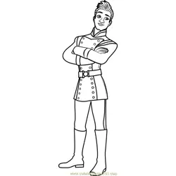 Gabe Free Coloring Page for Kids