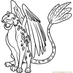 Skylar Free Coloring Page for Kids