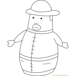 Cute Higglytown Heroes Free Coloring Page for Kids