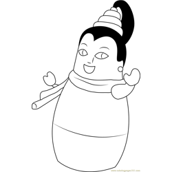 Higglytown Free Coloring Page for Kids