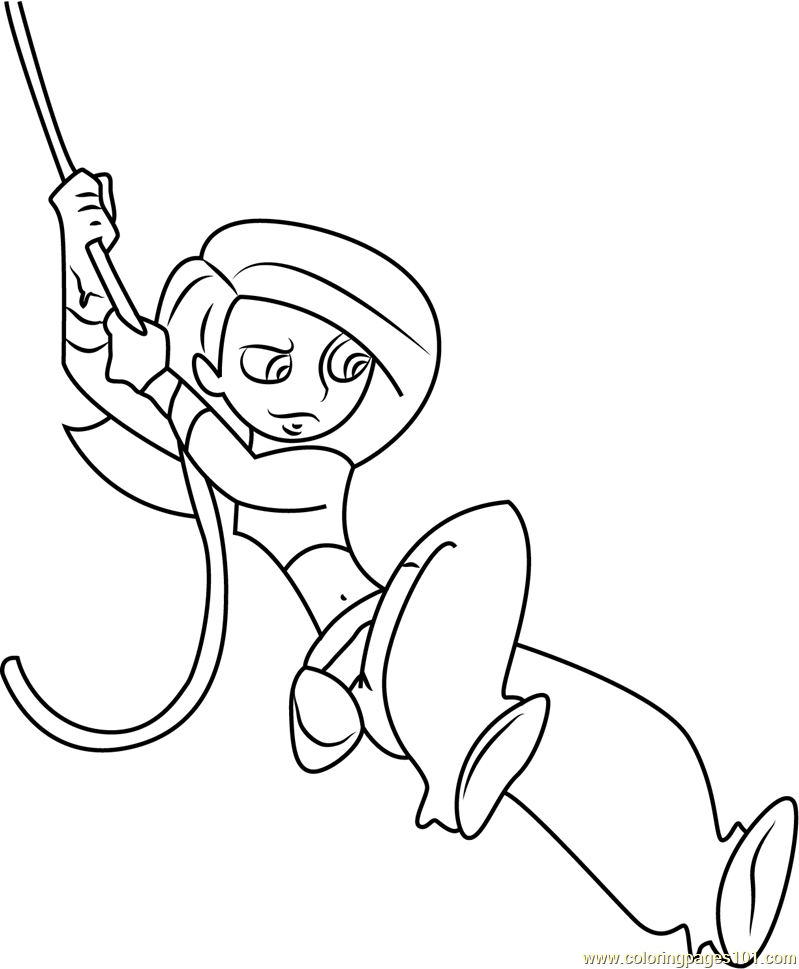Kim Possible with Rope