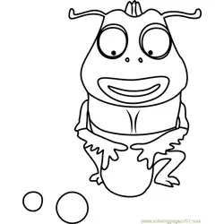 Brown Free Coloring Page for Kids