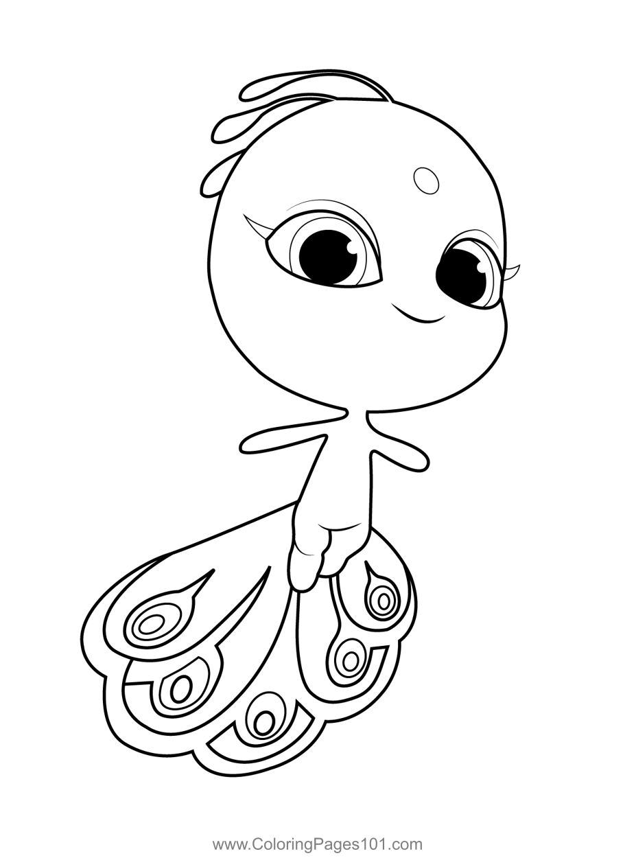 Ladybug And Cat Noir Kwami Coloring Pages