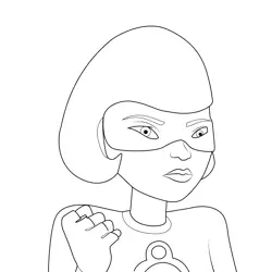 Lies Miraculous Ladybug Free Coloring Page for Kids