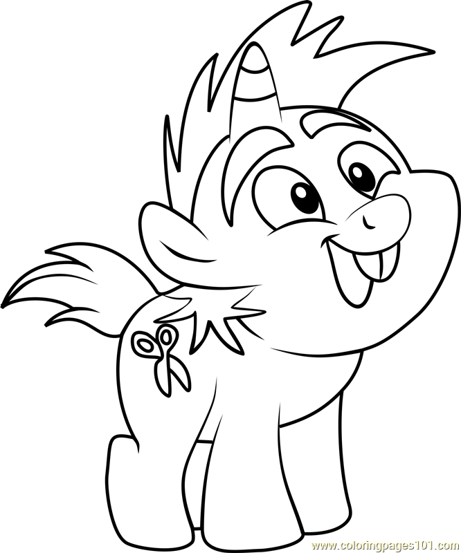 Snips Coloring Page for Kids - Free My Little Pony - Friendship Is