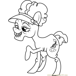 Auntie Applesauce Free Coloring Page for Kids