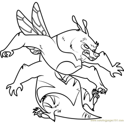 Bugbear Free Coloring Page for Kids