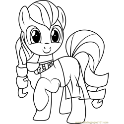 Coloratura Free Coloring Page for Kids
