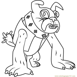 Diamond Dogs Spot Free Coloring Page for Kids