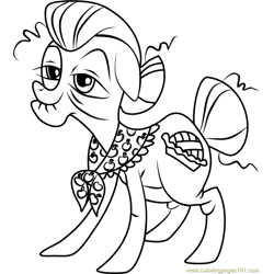 Granny Smith Free Coloring Page for Kids