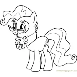 Mayor Mare Free Coloring Page for Kids