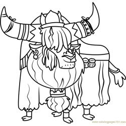 Prince Rutherford Free Coloring Page for Kids