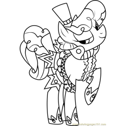 Sapphire Shores Free Coloring Page for Kids